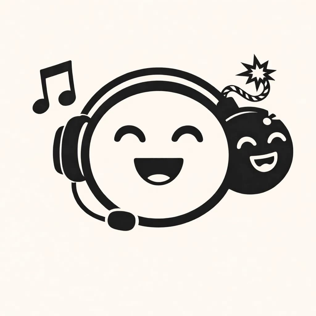 Music and mayhem category illustration
